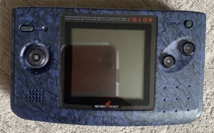 Neo Geo Pocket Colour Console Stone Blue VGC PWO - Picture 1 of 24