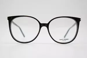 Vintage Brille SAINT LAURENT SL39 Braun Oval Brillengestell eyeglasses - Photo 1 sur 6