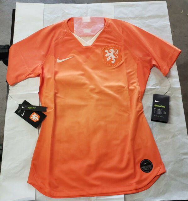 Nike Netherland KNVB Breathe Stadium Home 20/21 T-Shirt Orange