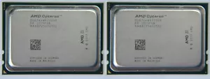 2x AMD OPTERON 12-CORE PROCESSOR 12C 6344 2.6GHZ 16MB L3 CACHE CPU OS6344WKTCGHK - Picture 1 of 1