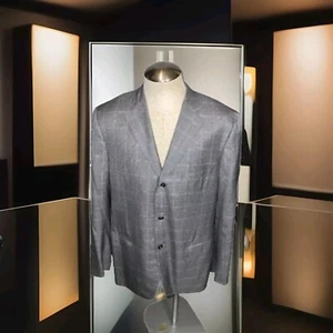 Isaia Napoli Neiman Marcus Suit Size 42L US/52L EU - Picture 1 of 10