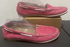 NATURALIZER N5 Shoes Womens Size 9 M HANOVER Casual Slip On Loafer FUCHSIA - Picture 1 of 14