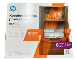 HP Envy 6458e All In one Wireless Printer Scanning Photo Copying For Home Office - Picture 1 of 5