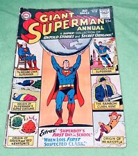 DC NATIONAL COMICS GIANT SUPERMAN ANNUAL #8 EXTRA SUPERBOY KRYPTONITE 1963