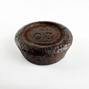 Antico peso in ferro 4 oz once per vecchia bilancia inglese d'epoca rotondo 800  - Picture 1 of 3