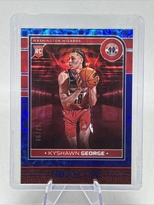 2024-25 Nba Hoops Rookies Kyshawn George #254 Blue Scope /99 Wizards NM+ - Picture 1 of 3