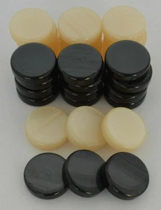 26mm Backgammon Pieces K1001EA - Picture 1 of 1