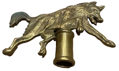 Vintage Wolf Cub flag pole finial - Image 1 of 2