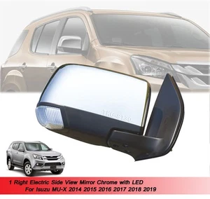 Rétroviseur latéral électrique droit chromé UTILISATION POUR Isuzu MU-X... - Foto 1 di 5