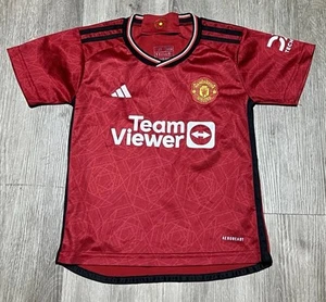 Manchester United KIDS YOUTH SOCCER JERSEY UK 22 - Picture 1 of 7