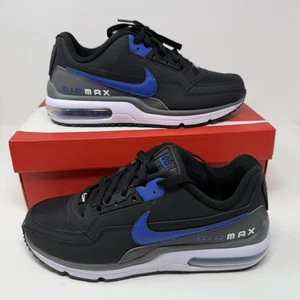 Nike Air Max LTD 3 Mens Size 8.5 Black Game Royal Blue Iron Grey Shoe DV6495-001 - Picture 1 of 10