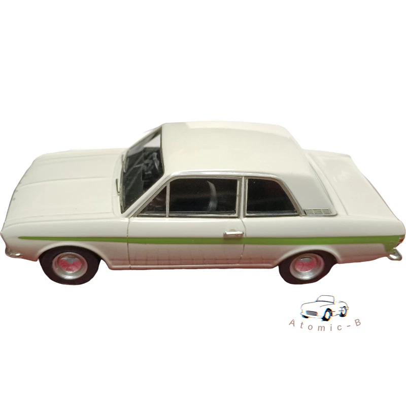 Matrix 1:43 Ford Cortina Lotus MKII White Sedan Model - Image 1 of 4