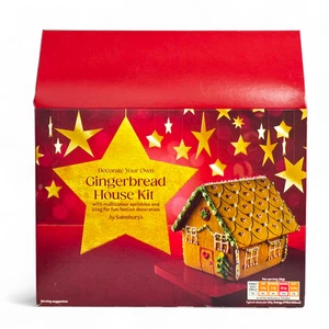 Sainsbury's Gingerbread House Kit 627g, with Biscuits Icing Decoration Christmas - Picture 1 of 5