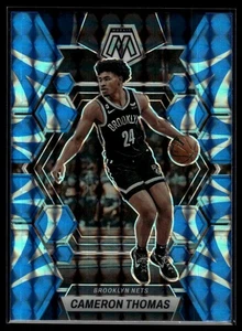 2022-23 Panini Mosaic Cameron Thomas Reactive Blue Brooklyn Nets #159 - Foto 1 di 2