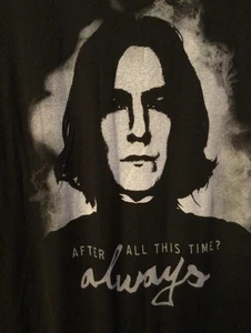 Harry Potter - Severus Snape - Camisa Negra - 2XL - 100% Algodón XXL Camiseta - Imagen 1 de 5