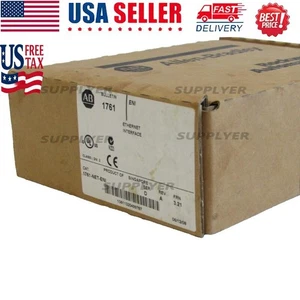 AB 1761-NET-ENI MicroLogix and SLC Communication Adaptor NEW US Free Tax - Picture 1 of 6