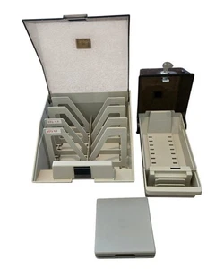 Vintage Floppy Disk Software Media CD Storage Box Case Holder - Picture 1 of 4