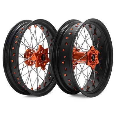 17" Roues Jantes pour KTM FC FE FX SX EXC SX-F EXC-F XC-G 125-530 pr HUSABERG FE - Photo 1/4