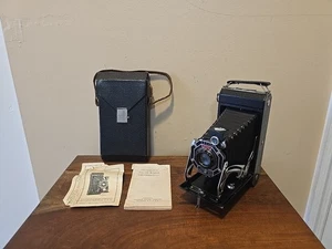 Kodak Six-16 616 Film Folding Camera with 126mm f6.3 Anastigmat Lens With Papers - Picture 1 of 24
