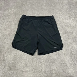 Pantalones Cortos para Correr Patagonia Nine Trails Forrados Para Hombre Talla Grande Negro Estilo 57600 - Imagen 1 de 9