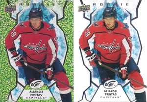 WASHINGTON Capitals Aliaksei Protas ICE Rookie Green and Base - Picture 1 of 1