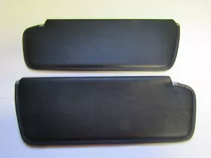 Fits 71 Dart Swinger Black Sunvisors Sun Visors NEW - Foto 1 di 1