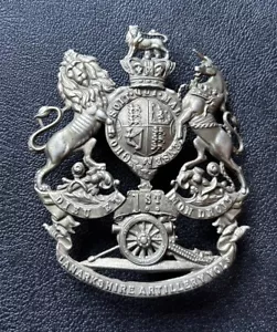 More details for badges - 1st lanarkshire volunteers - queen victorias crown brass badge