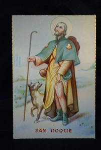 OLD SAINT ROCH POSTCARD TARJETA POSTAL ESTAMPA SAN ROQUE CC31 - Bild 1 von 1