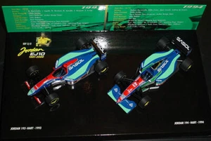 Minichamps 1:43rd Jordan Set 1993 and 1994 Eddie Irvine Rookie F1 - Picture 1 of 4