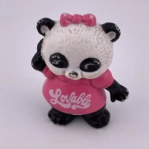 Figura Pammy Panda PVC Vintage 1981 Shirt Tales “Lovable” - Imagen 1 de 6