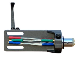 Tonar TOP-Q/ Jelco HS-25/SME Type Headshell AZIMUTH ADJUSTABLE +SILVER WIRES🇬🇧 - Picture 1 of 20