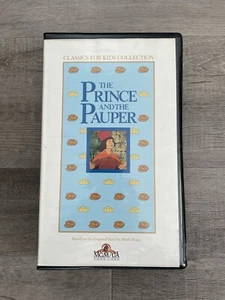 The Prince And The Pauper (VHS, 1986) MGM/UA Based On Mark Twain Original Story - Picture 1 of 4
