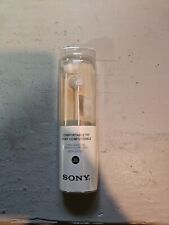 Sony Comfortable Fit Earbuds - Headphones White (MDR-EX15LP)