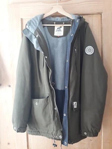 FAT MOOSE Jacke Gr L moosgrün, gefüttert, warm - Bild 1 von 6