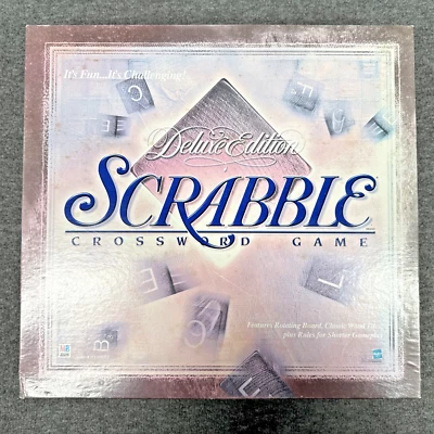 1999 Deluxe Turntable Scrabble Giant Size Game Complete, Free Shipping - Image 1 of 4