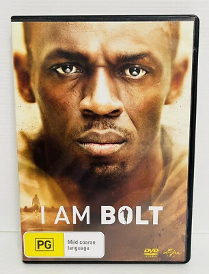 I Am Bolt (DVD, 2016),PAL 2,4,& 5, Usain Bolt, Free AU PO - Image 1 of 4