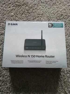 D-Link N150 Home 150 Mbps 4-Port 10/100 Wireless N Router (DIR-601) SEALED - Image 1 of 4