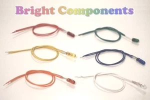 5x Weizenkorn Glühbirne/Lampe: 3 V, 6 V, 12 V: 3 mm: UK-Verkäufer - Bild 1 von 9