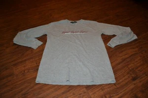 H15- Houndstooth Arkansas Razorbacks Cotton Blend Long Sleeve Shirt Size Small - Picture 1 of 4