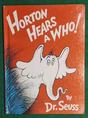 Horton Hears a Who by Dr. Seuss hc FIRST bc EDITION ~ Collectible Scarce - Image 1 of 4
