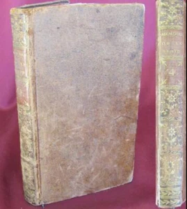 1762 ANTIQUE FRANCE VOL 4 MEMOIRES DE LA VERTU BOOK RARE - Picture 1 of 11