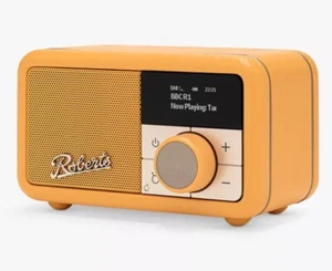 Roberts Revival Petite Portable Wireless Radio DAB/DAB+ 3.5mm Jack Yellow - Picture 1 of 5
