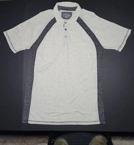 Camisa BKE Vintage 1967 Para Hombre Gris Manga Corta Con Rayas Gris Oscuro Talla XL - Imagen 1 de 10