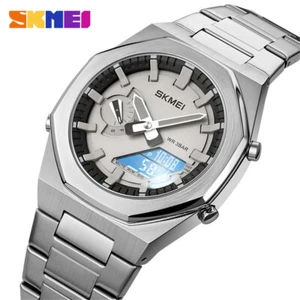 SKMEI Men Watch Luxury Military Wristwatch LED Digital Quartz Sport Watches Male - Picture 1 of 34