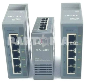 ICP DAS, NS-205, 10/100 MBPS 5-Port Industrial Ethernet Switch - Picture 1 of 8