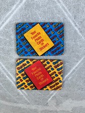 Magnum PI wax packs 2 Each back is open 1983