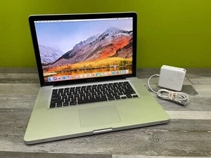 Apple MacBook Pro 15" Laptop 2.4GHz Core i5 - 8GB - 320GB HD - ONLY 11 Cycles - Picture 1 of 21