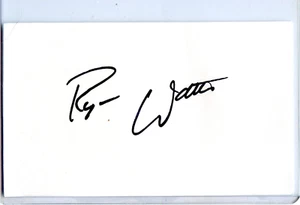 Ryan Walter signed Autogramm Auto 3,5 x 2 Cut Visitenkarte Größe Canadiens - Bild 1 von 1