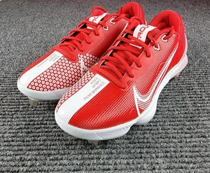 Nike Force Zoom Trout 7 Pro Metal Baseball Cleats Red CQ7224 602 Size 7.5 Mens - Picture 1 of 7