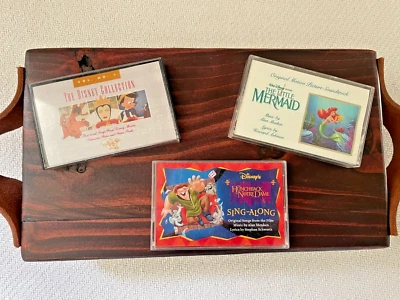 Juego de 3 Cassette Disney Colección Disney Vol 1 Jorobado Sirenita PROBADO Foto 1 de 4